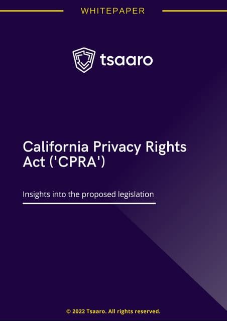 california privacy rights act pdf.